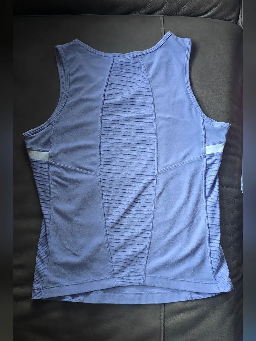 Nike Lavender Athletic Tank Top with White Trim
